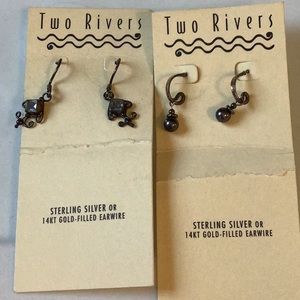 Two Rivers earrings.